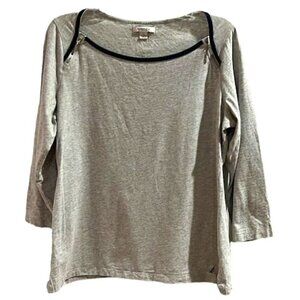 Womens Nautica Long sleeve shirt with zippers